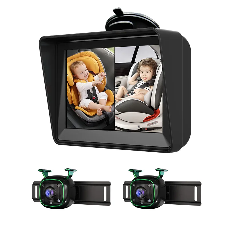 Picture 5: Car Baby Caregiver 5-inch Monitor + Night Vision Camera Rear Care Image