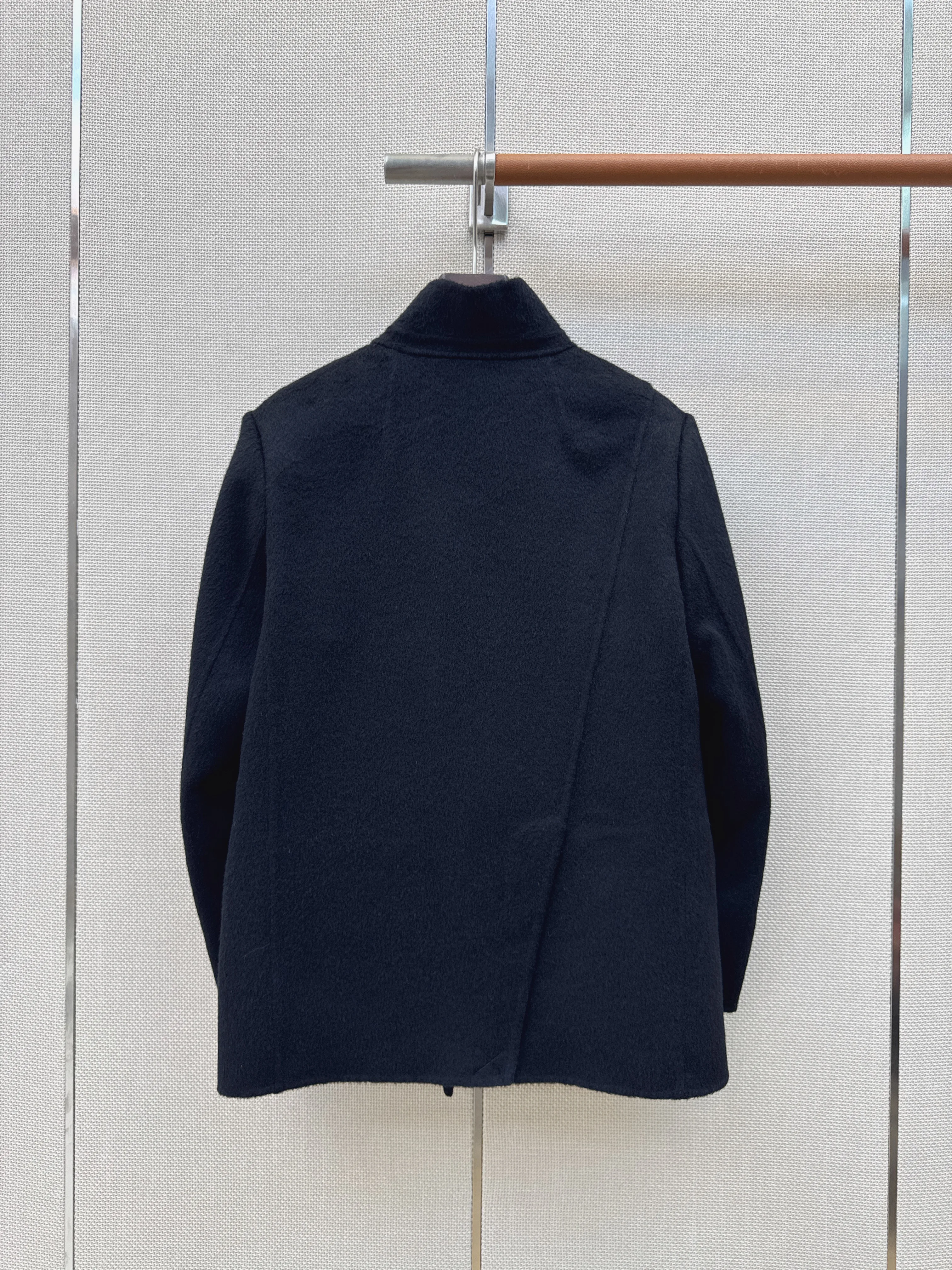 Women's Lapel Double Faced Wool Coat, Elegant Gentle Style, 2026 Fall Winter New Arrival