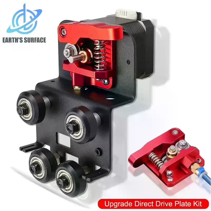 

3D Printer Accessories Ender-3 Direct Drive Plate Metal Upgrade Kit For CR10 Ender 3 Direct Extruder Adapter