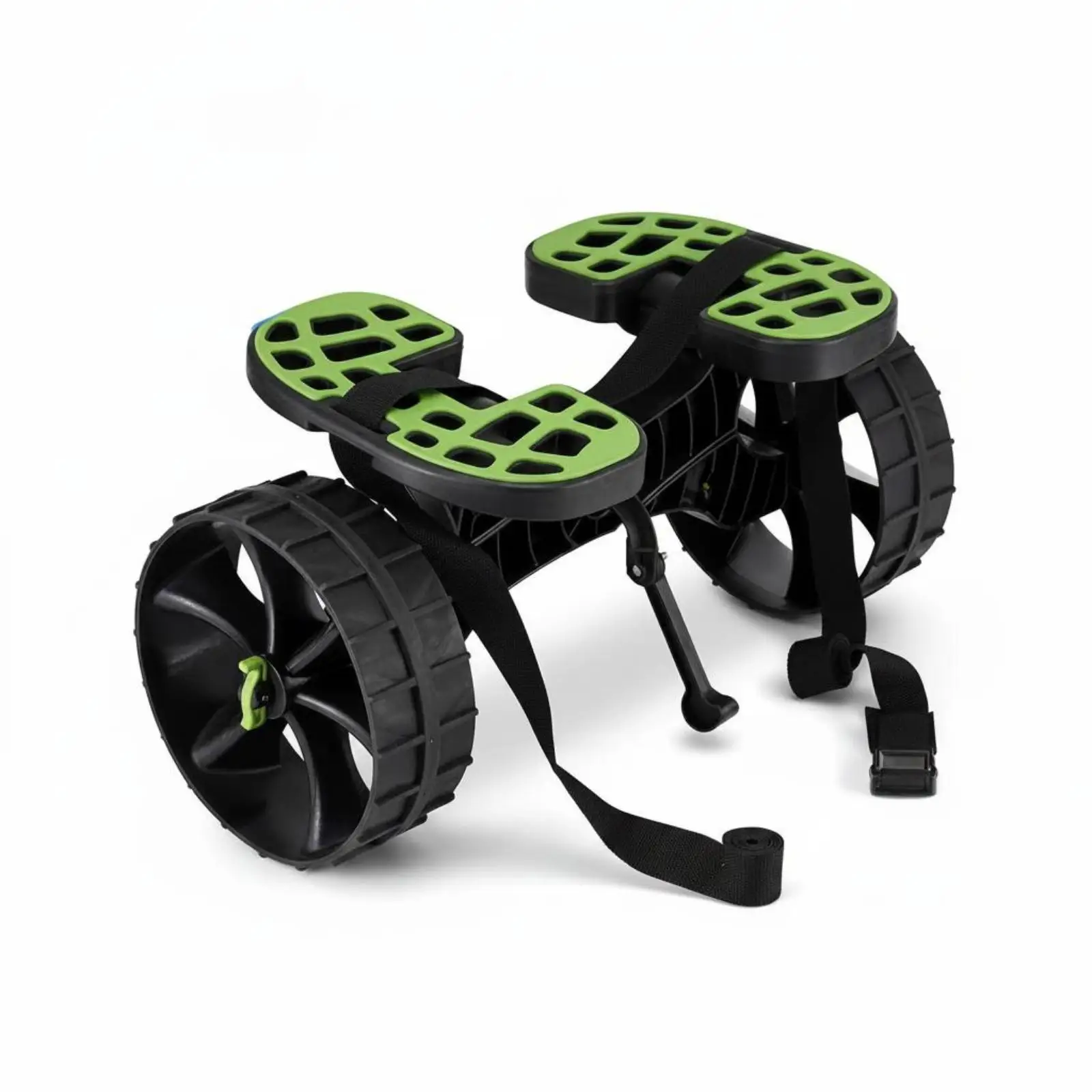 Adjustable Kayak Beach Trolley Cart large Sand Wheels Boat Transport Dolly with Secure Straps for Moving Canoe Small Watercraft