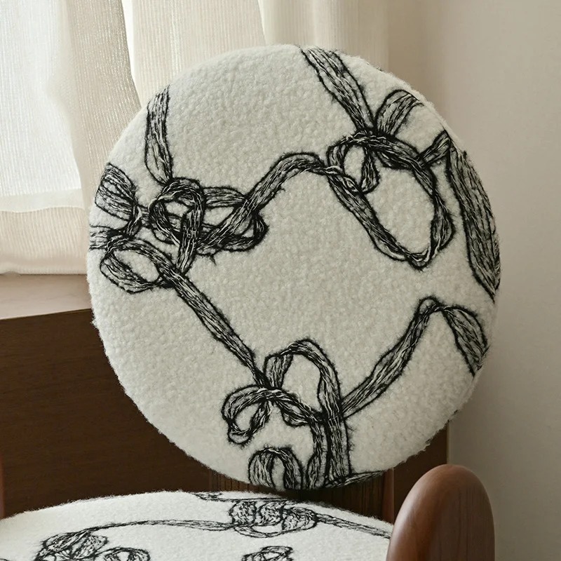 French Cream Wind Sofa Chair New Chinese Bedroom Dressing Stool Versatile Light Retro