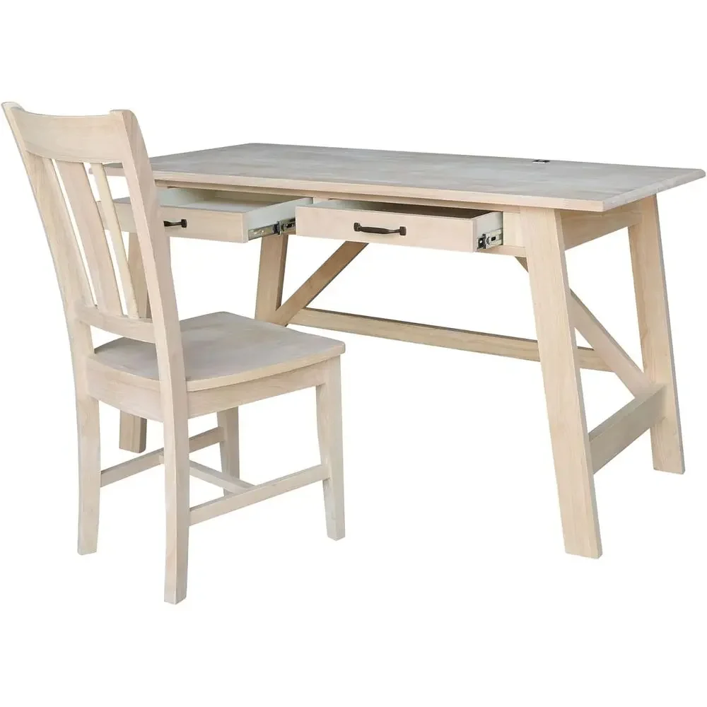

Special OfferInternational Conts Serendipity Wood Desk With 2 Ders And Chair
