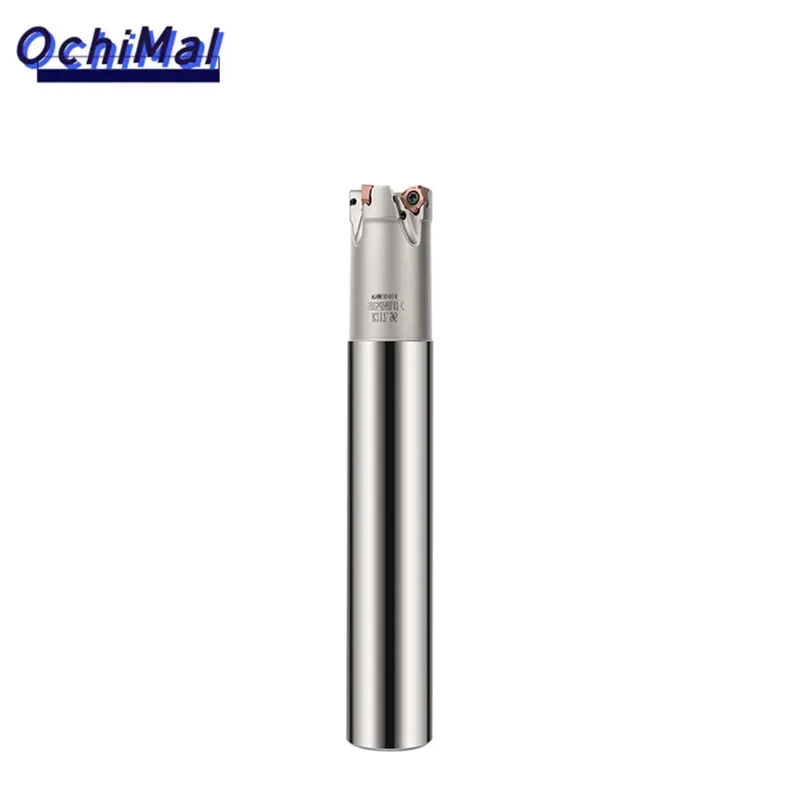 CNC Inner Cooling Fast Feed WNMU0404 Milling Cutter Bar WNMU0404 Double-Sided Blade 6 tips D25-40