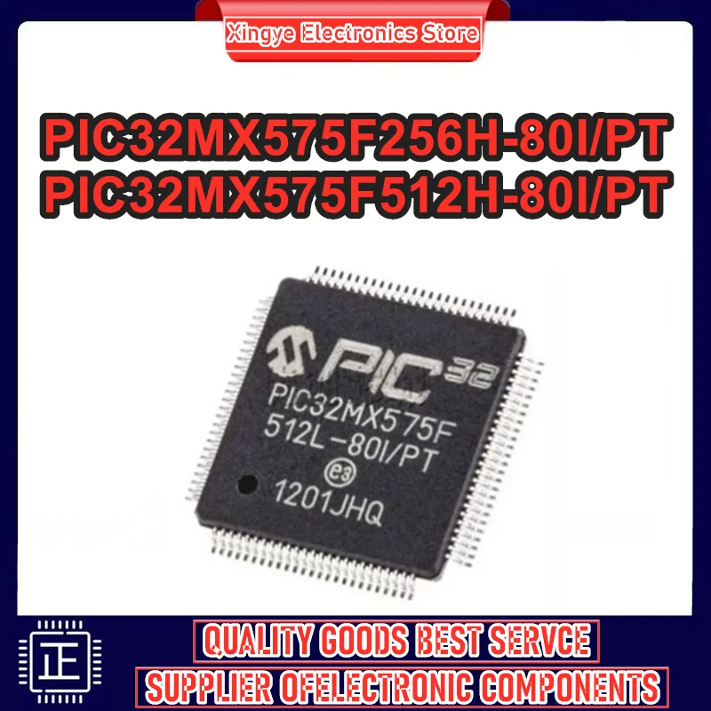 

PIC32MX575F512L PIC32MX575F256H-80I/PT PIC32MX575F512H-80I/PT QFP100 Микросхема 100% новый оригинал на складе