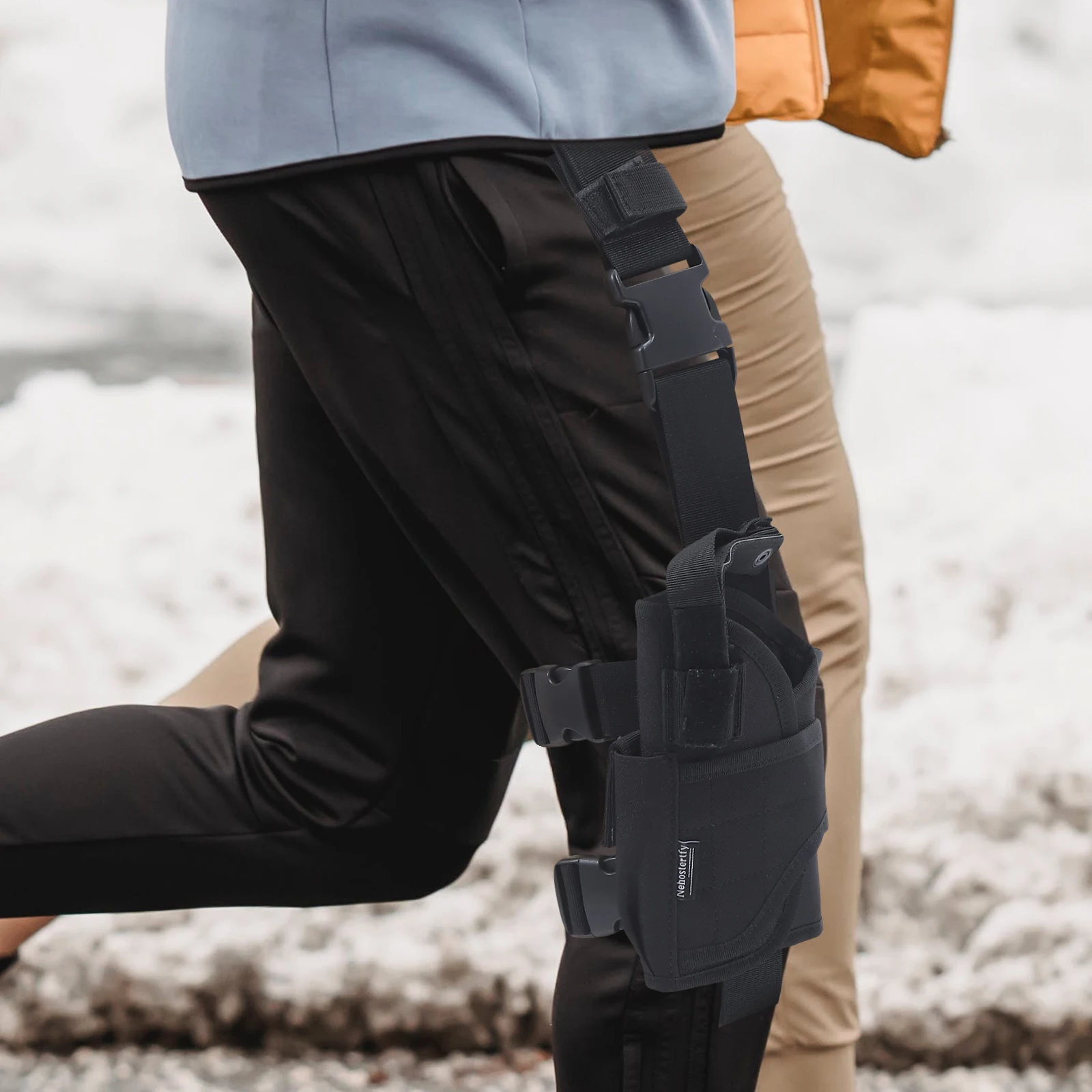 

Tactical Leg Bag Practical Waterproof Multifunction Durable Oxford Fabric 800d Encryption