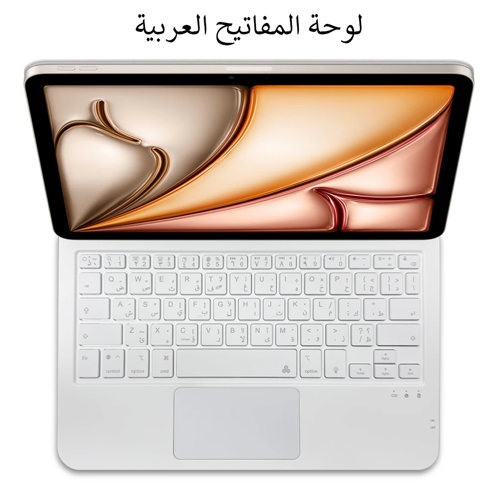 READ YYEAH Magic Keyboard für iPad 11. 10. Generation Hülle 2025 iPad A16 11. 11 Zoll A2696 A3354 A3355 A3356 Smart Magnetic Book Cover – Detail 16