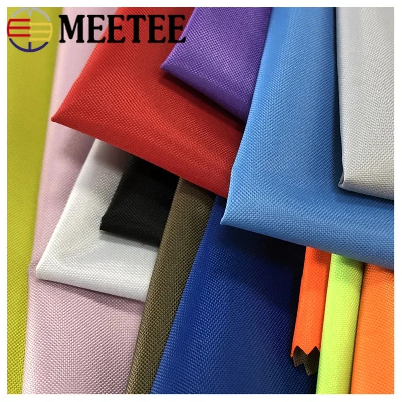 100/200*150cm Meetee 300D Oxford Waterproof Fabric Coated Silver Sun Protection Anti-UV Cloth DIY Outdoor Tent Sewing Material