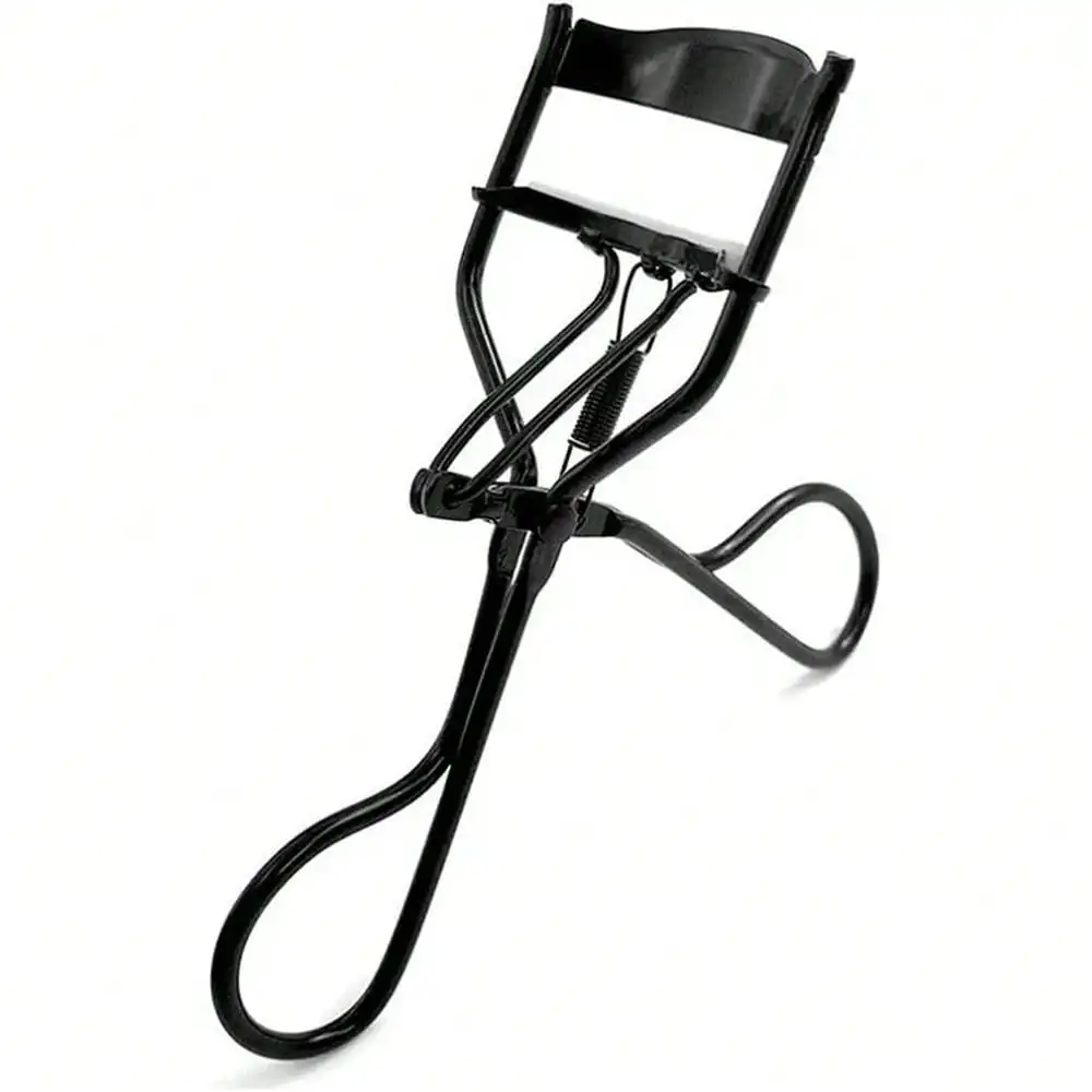 

1PC Eyelash Curler With No Pinching Design For Women – Premium Matte Black Finish For Beautifully Curled Lashes & Longer Looking