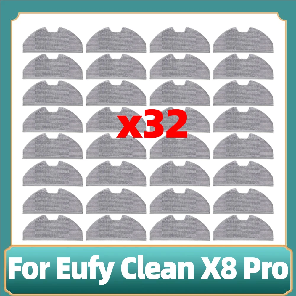 

Compatible For Eufy Clean X8 Pro Robot Vacuum Cleaner Mop Cloth Rag Accessories Replacement Spare Parts