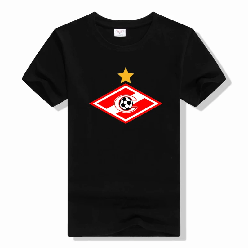 Спартак Москва t shirt Spartak Moscow T Shirt Ultras Football Russia Men T Shirt Fashion O-Neck T Shirt Homme Create T Shirt