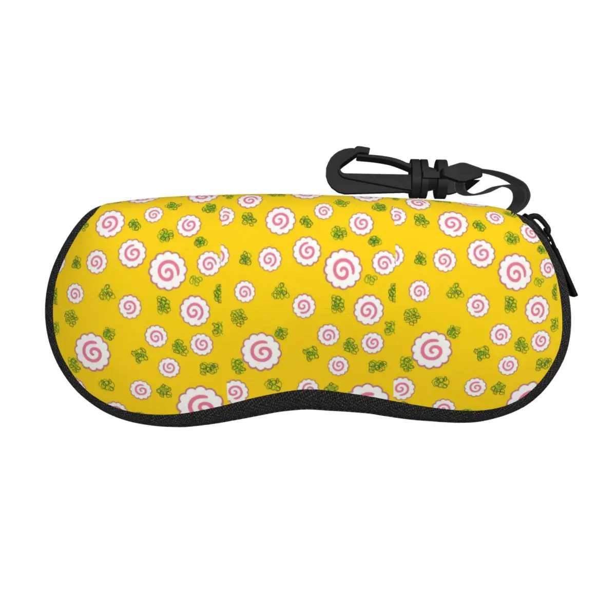 Custom U-Uzumakies N-Narutoes Cartoons Figure Noodles Eyeglass Glasses Case Women Men Soft Sunglasses Protective Bag