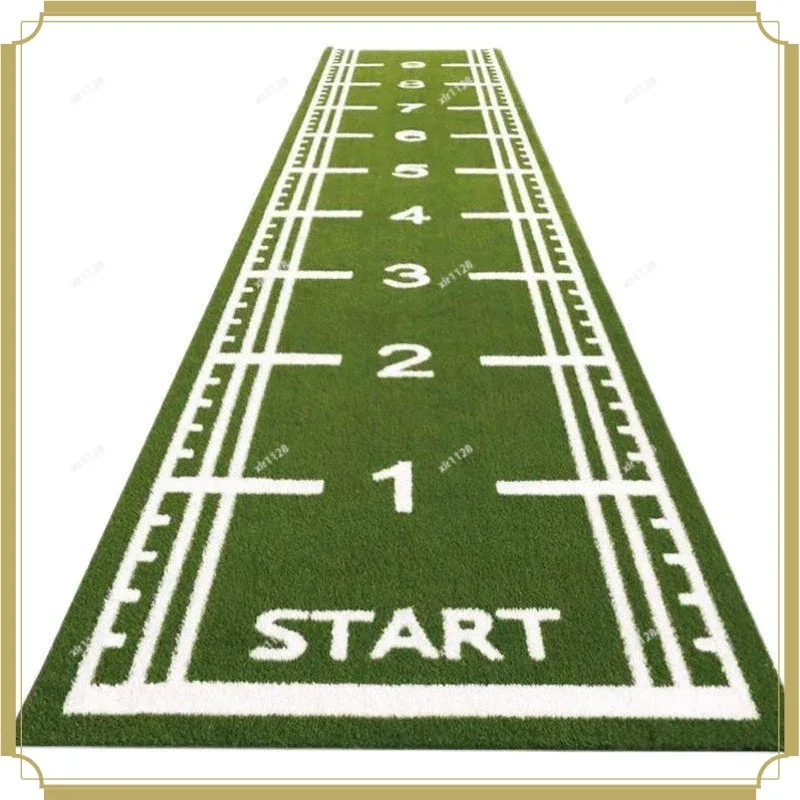

Gym Studio Artificial Lawn With Scale Digital Track Design Fitness Exercise Simulation Floor Mat