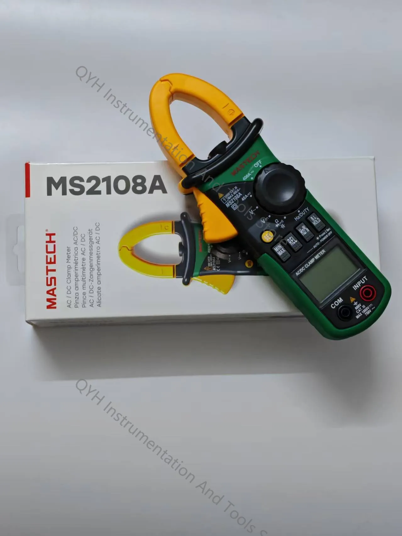 Mastech MS2108A Clamp Meter Digital Multimeter Current Voltage  Capacitor Frequency Capacitance Tester AC 400A Current Clamp - view 3