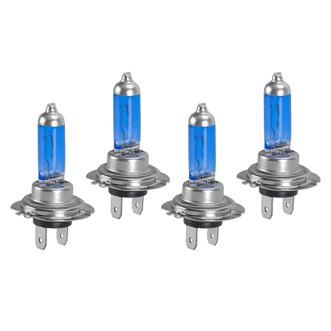 DWCX 4 قطعة H7 55 واط 12 فولت الهالوجين سوبر وايت المصباح ضوء المصباح الكهربي