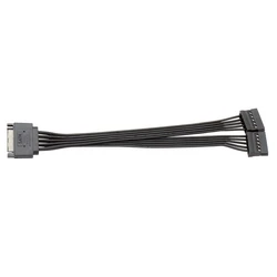 Sata Power Splitter Cable SSD HDD Hard Power Cable Sata 15 Pin Male to 2 Female Power Y-Splitter Extension Cable