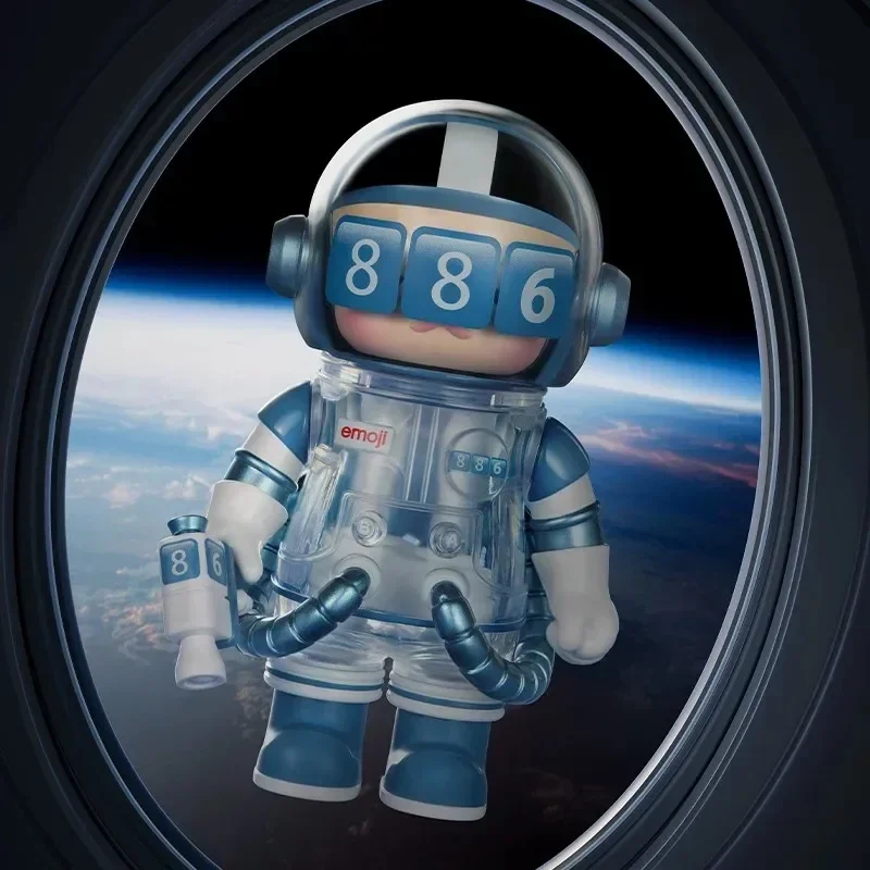 POP MART MEGA SPACE MOLLY 100% x emoji Series Genuine Blind Box Mystery Box Guess Bag Toys Doll Cute Anime Figure Desktop