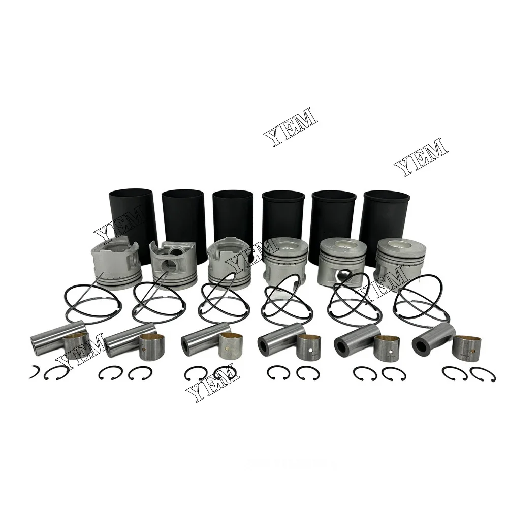 6D17 Cylinder Liner Kit ME072546 For Mitsubishi Engine.