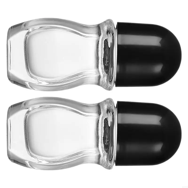 918d lege rolflessen handige en praktische glazen flessen voor reisglas