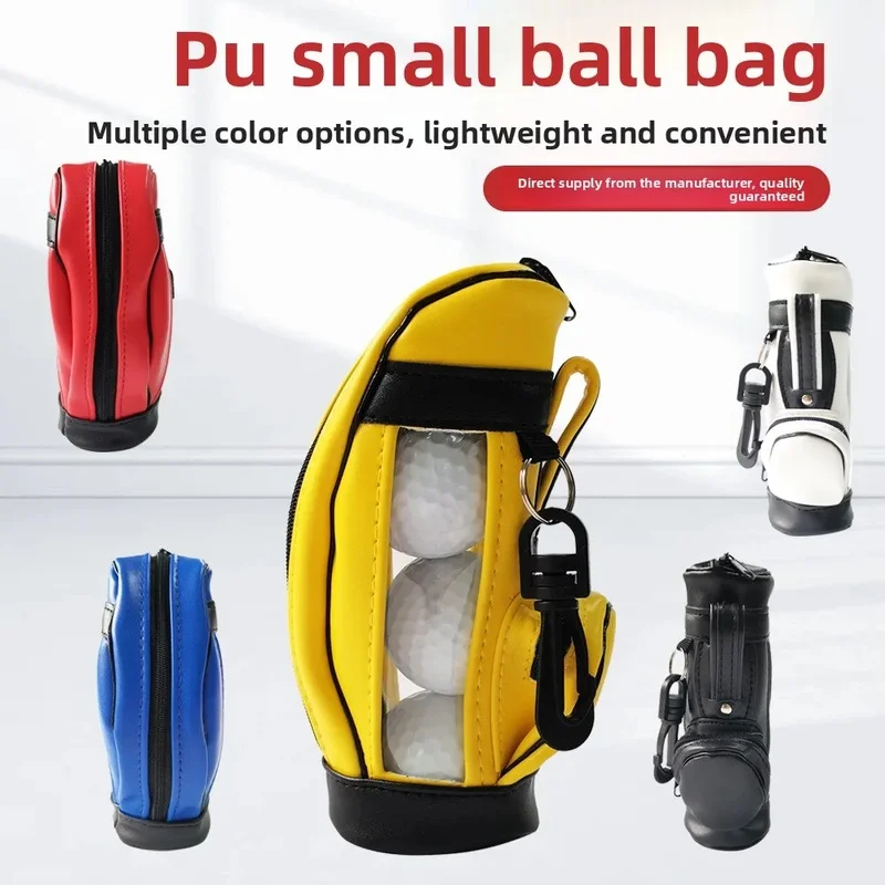 Golf Accessory Waist Pouch Compact Utility Bag for Balls Tees and Tools