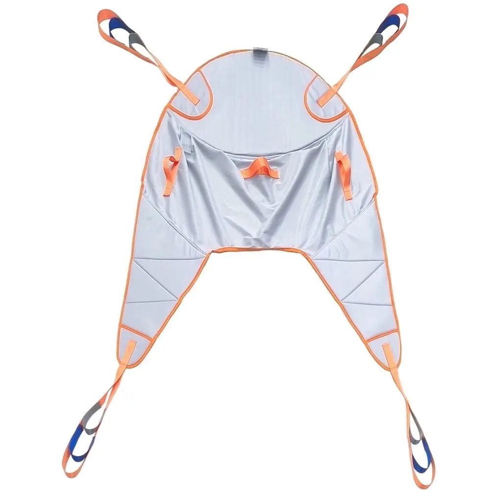 BUYHAO Large Padded U-Sling Universal Lift Sling, Divided Leg with Head Support, Home Use, Toileting & Transfer, 500 lbs Capacit