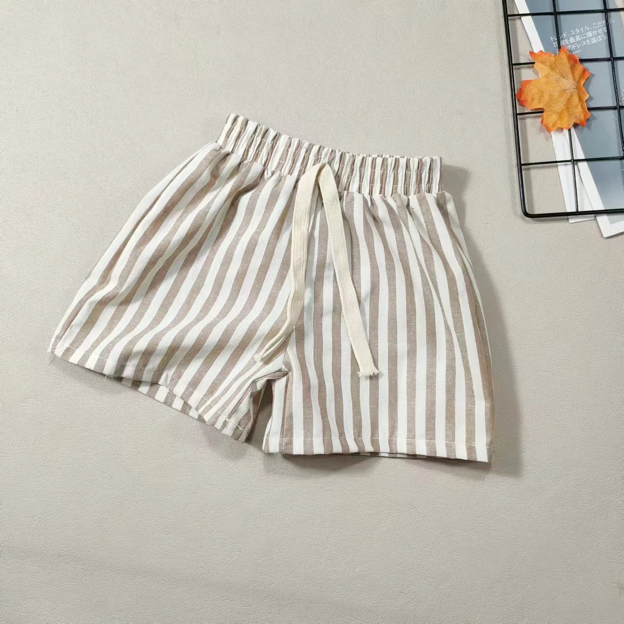 Kinder shorts Kinder hosen Einzelstück Hosen aus reiner Baumwolle Jungen Freizeit hosen Mädchen Shorts Baby jacken Hosen im britischen Stil – Detail 6