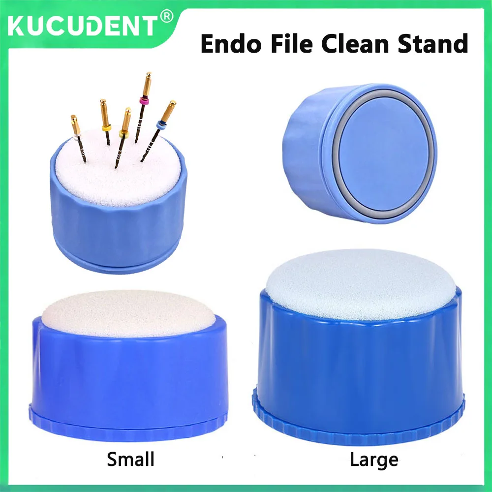 

Dental Endo File Clean Stand Holder With Sponge Cleaning Foam Root Canal Drills Block Autoclavable Dentist Laboratory Tools