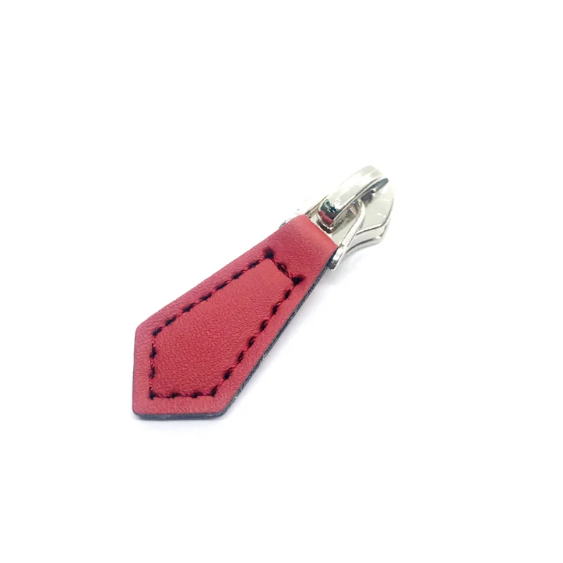 50pcs/Lot 5# Non Lock Metal Slider for Nylon Zipper PU Leather Pull Women Handbag Instant Repair Tailor Sewing Accessories