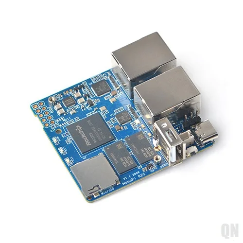 [NanoPi R2S Router] RK3328 Development Board Dual Gigabit LAN Ports 1GB RAM OpenWrt/LEDE