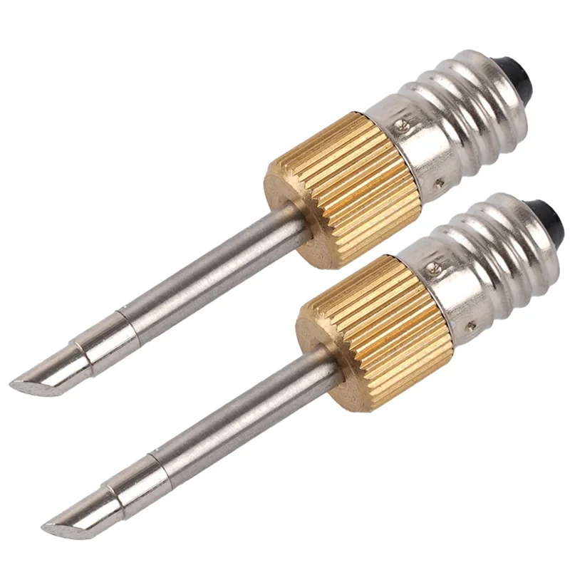 

AD23-2 Pcs Soldering Iron Tip With Sponge E10 Interface Welding Tips USB Soldering Tip Soldering Tools Set