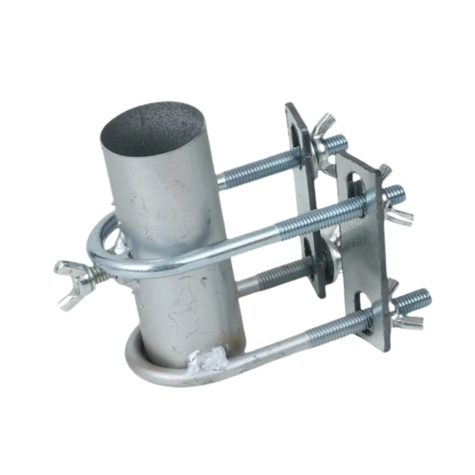 Tricycle Mount Replace Parts Iron Deck Umbrella Stand Clamp Mount for Boats Courtyard Deck Railing Chair, Desk, Dock Tricycle