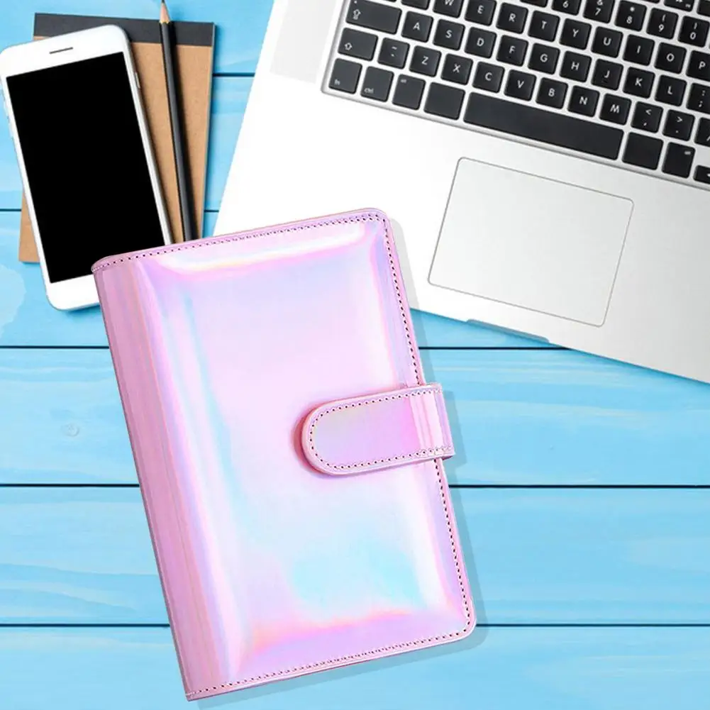 Organizador de ahorro de dinero A6, carpeta de presupuesto de cuero PU, cuaderno de mármol, planificador de presupuesto, sobre 2024, suministros escolares de oficina