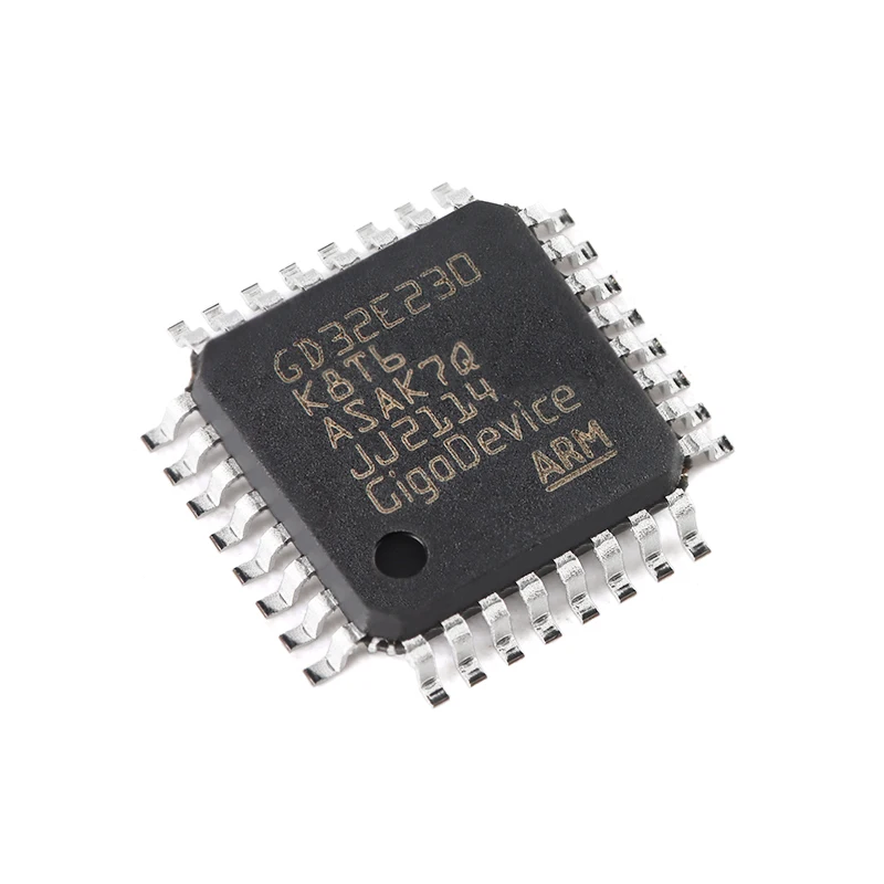 Free shipping  GD32E230K8T6 LQFP-32 ARM Cortex-M23 32-MCU     10PCS