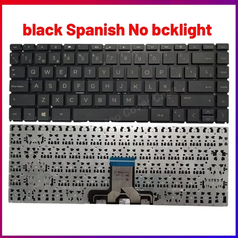 Russian/US/Spanish/Latin Laptop Keyboard For Pavilion X360 14-CK 14-CD 14M-CD 14-CE 14-DQ TPN-Q221 Q207 14-DG TPN-I131 TPN-W131