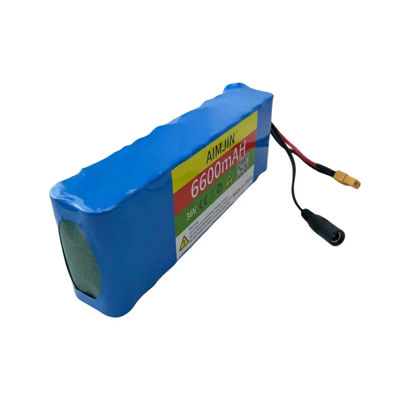 Original 36V 10s2p 6600mAH Li Ion Rechargeable Battery 6.6ah Balance Vehicle Battery