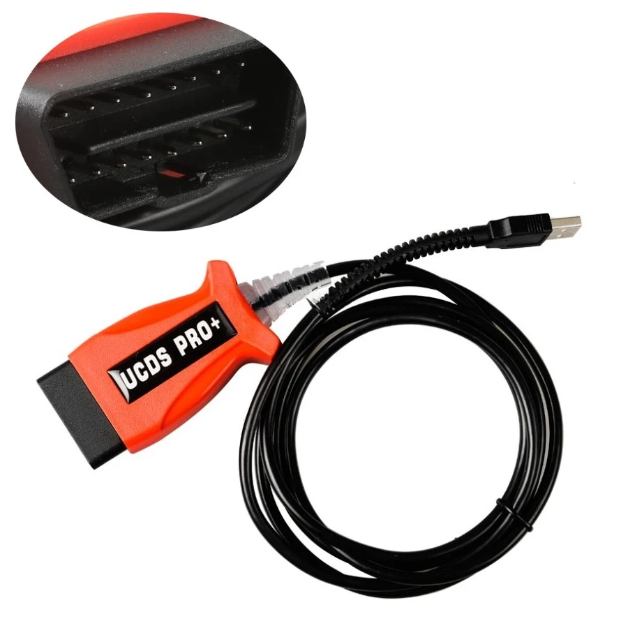 UCDS PRO + Automotive OBD2 Diagnostic Tool with 35 Tokens for Ford