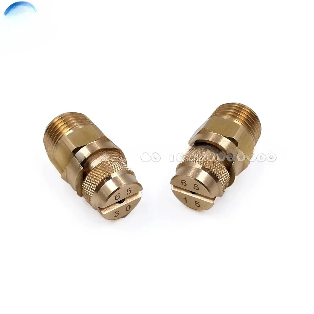 30pcs Quick vee j t brass spray nozzle, quick dismantling flat fan nozzle, quick connect flat fan spray nozzle