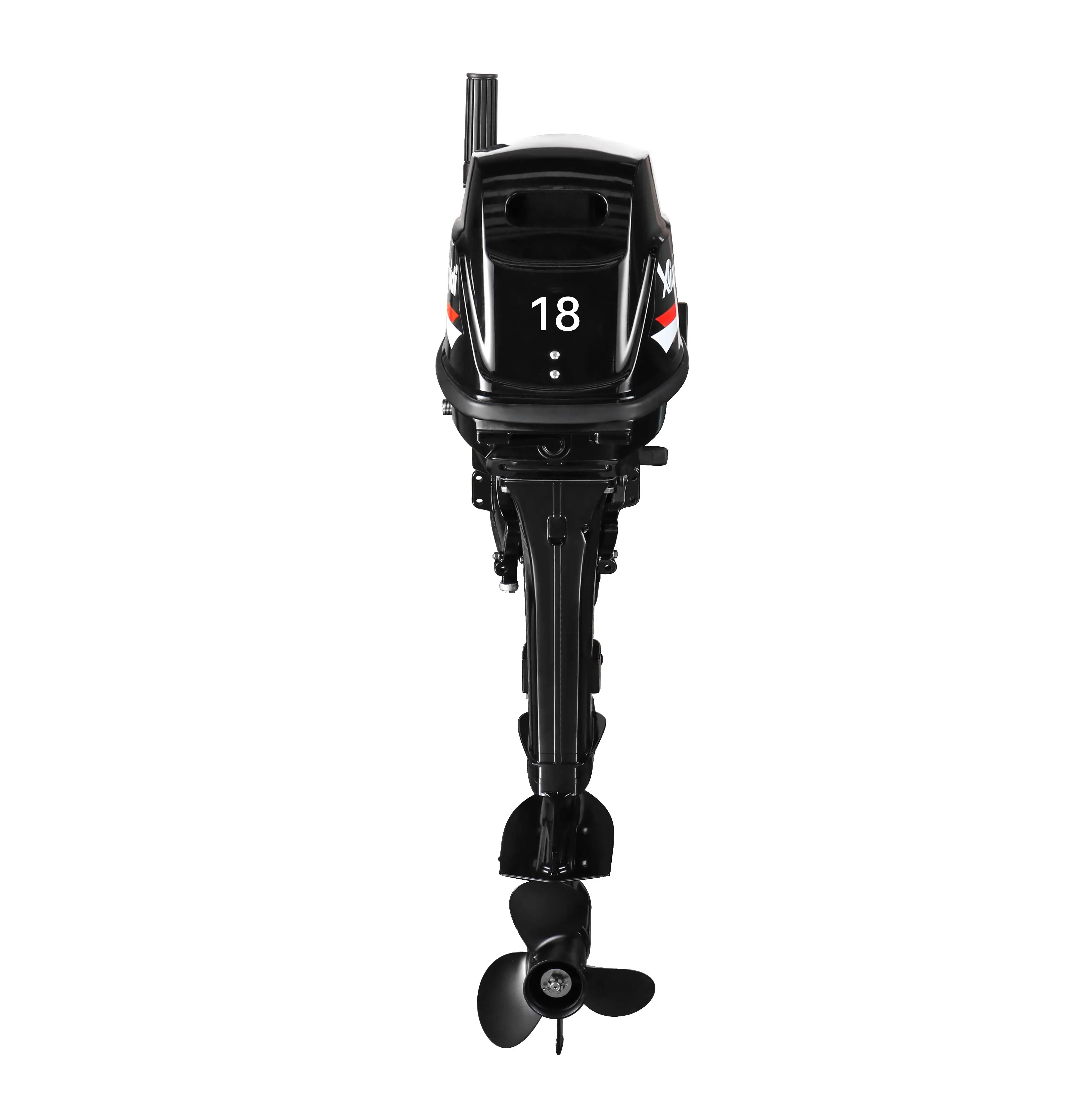 Outboard Motor AIQIDI Popular 18HP 2-Stroke Water Cooling Tilt Handle Yacht Engine Outboard