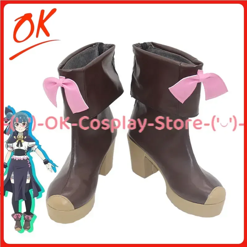 

[На заказ] Lovelive Sunshine Yohane обувь для косплея аниме игра костюм для ролевых игр реквизит Хэллоуин карнавальная вечеринка сапоги из искусственной кожи