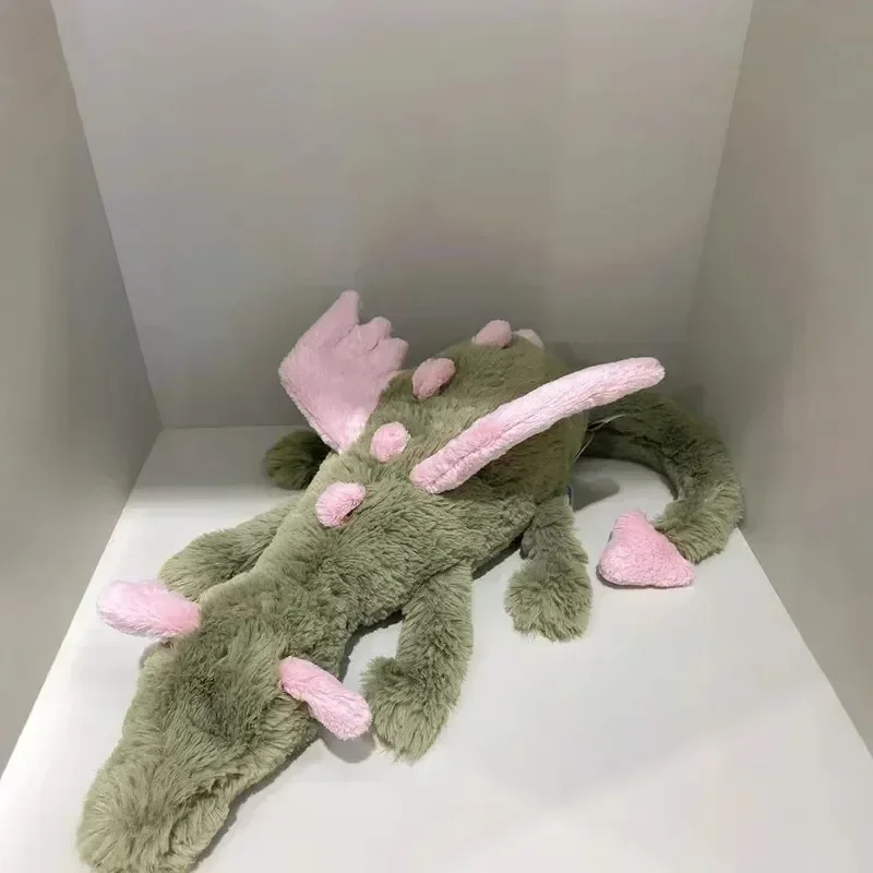 Regalo de gelatina y gato de 66cm, muñeco de dragón cereza Matcha y llavero de dragón rosa de 20cm, almohada para dormitorio, juego de gato y perro con juguetes