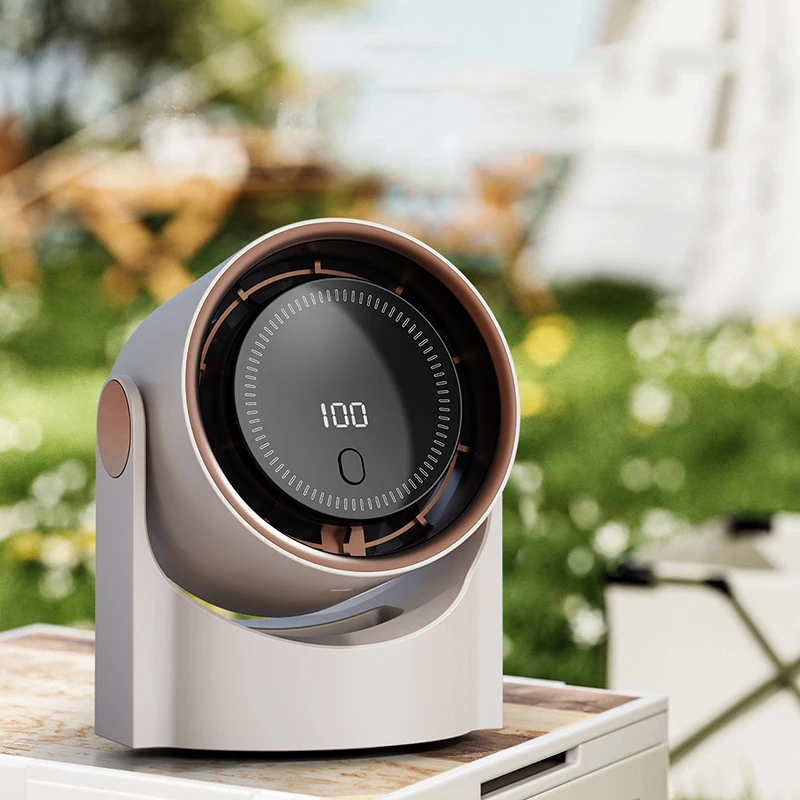 Multifunctional Electric Fan Wireless Portable Air Circulator Fan Desktop Wall Ceiling Air Cooling Home Quiet Ventilator