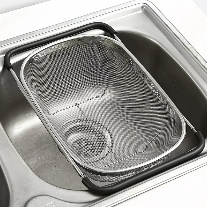 cestello-speciale-in-acciaio-inossidabile-con-griglia-telescopica-per-scolare-gli-alimenti-da-utilizzare-in-cucina-come-vaschetta-per-lavare-le-verdure-supporto-per-posate-e-per-lo-scolamento