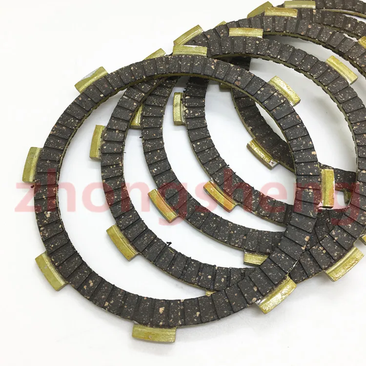 Motorcycle Clutch Friction Disk Plates Kit for YAMAHA Crypton R T110 110 T110C C8 LYM110-2 Curved Beam Motor Accessories