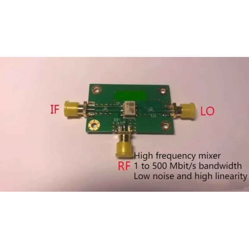 RF Double-balanced Mixer 1-500M FM AM Wave Mixing Microwave Up-down Conversion Module