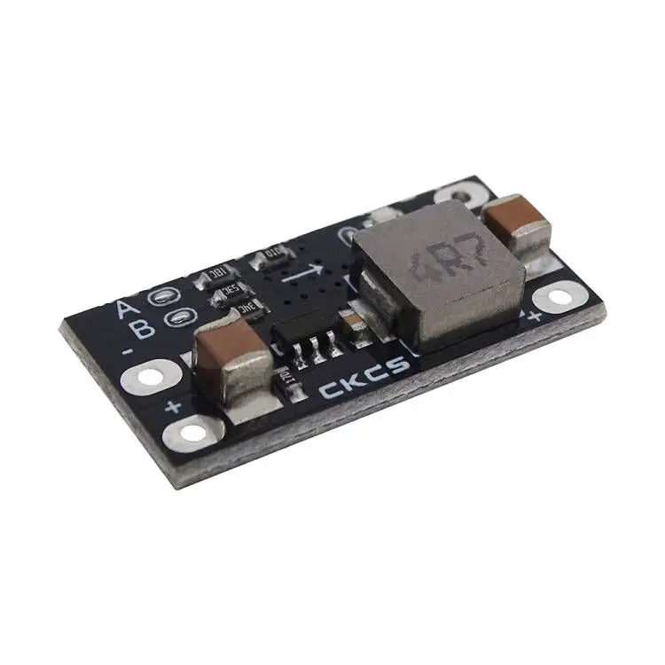 CKCS DC-DC Buck Power Converter Board Module 12V to 5V Step-down Module Support 9V/7.3V/5V/3.3V Output