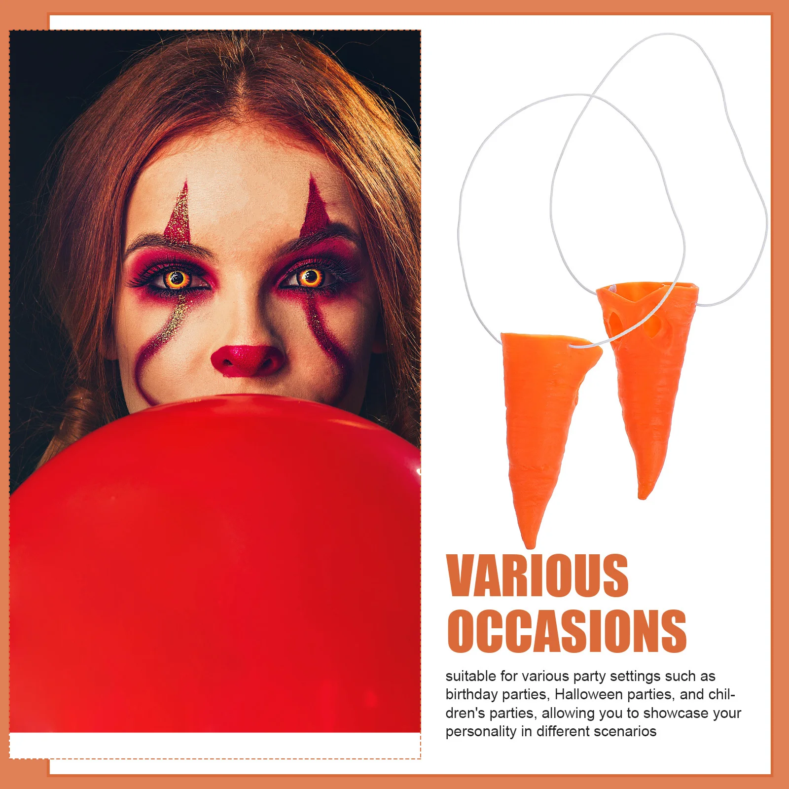 

5 шт., клоун, морковный нос, снеговик, вечерние наряды, реквизит для косплея, дня рождения, фестиваля, украшения снеговика, зимний аксессуар