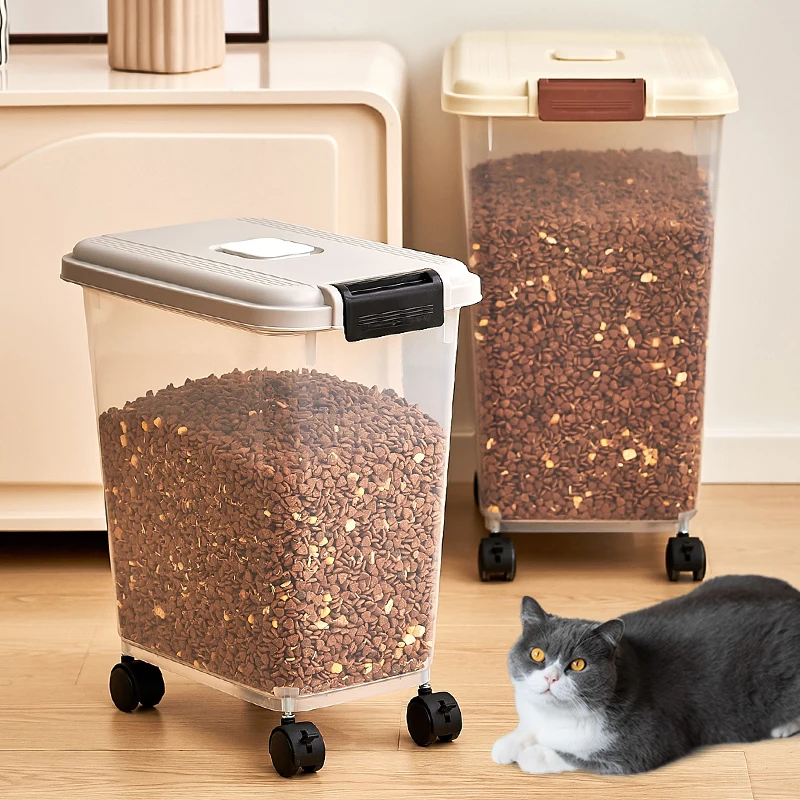 UFORU Household dog food storage tank Sealed pest and moisture proof food grade dog food storage tank