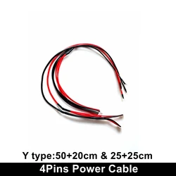 20pcs/lot 4 Pins LED Display Power Cable Wire Connect In Horizontal Direction Between Indoor P5 P10 Modules