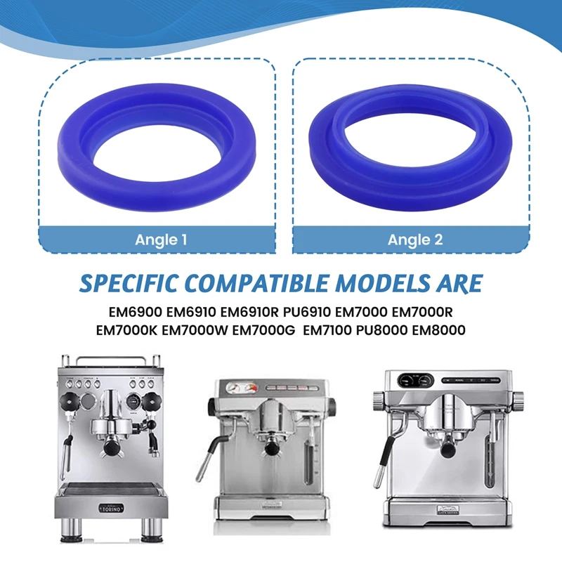 Top Deals Espresso Machine Group Head Seal Silicone Steam Ring For Sunbeam EM69116 EM6900