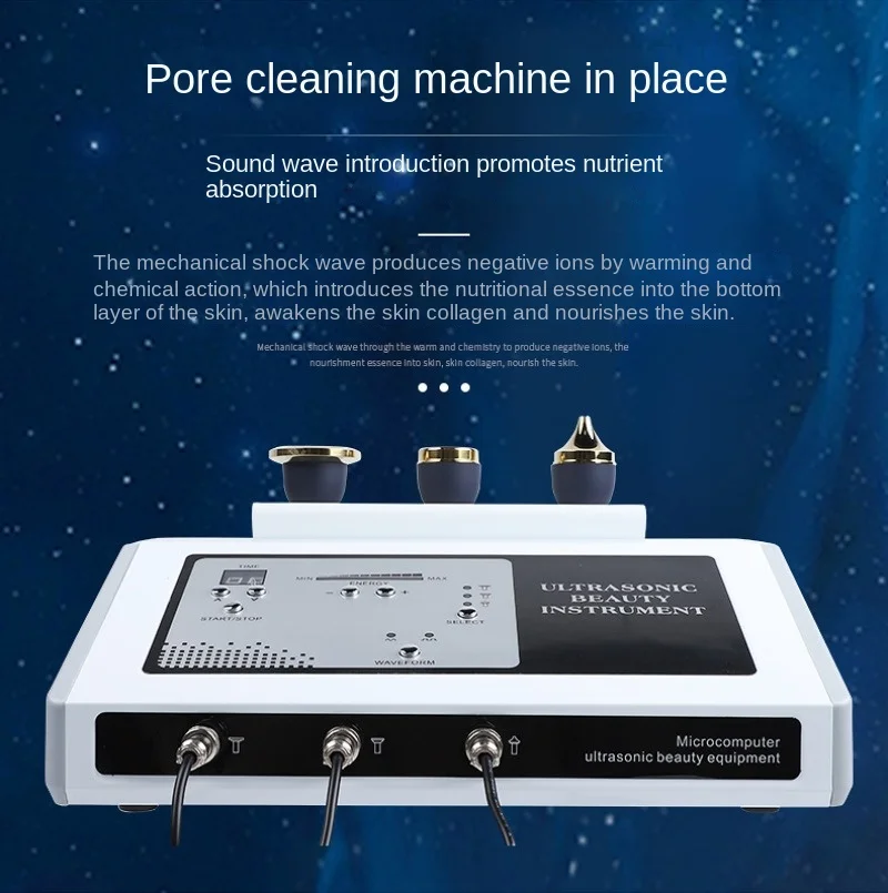 Household Ultrasonic Care Device Skin Cleansing,facial Eye Care,lifting and Tightening Beauty Salon Ultrasonic Beauty Instrument