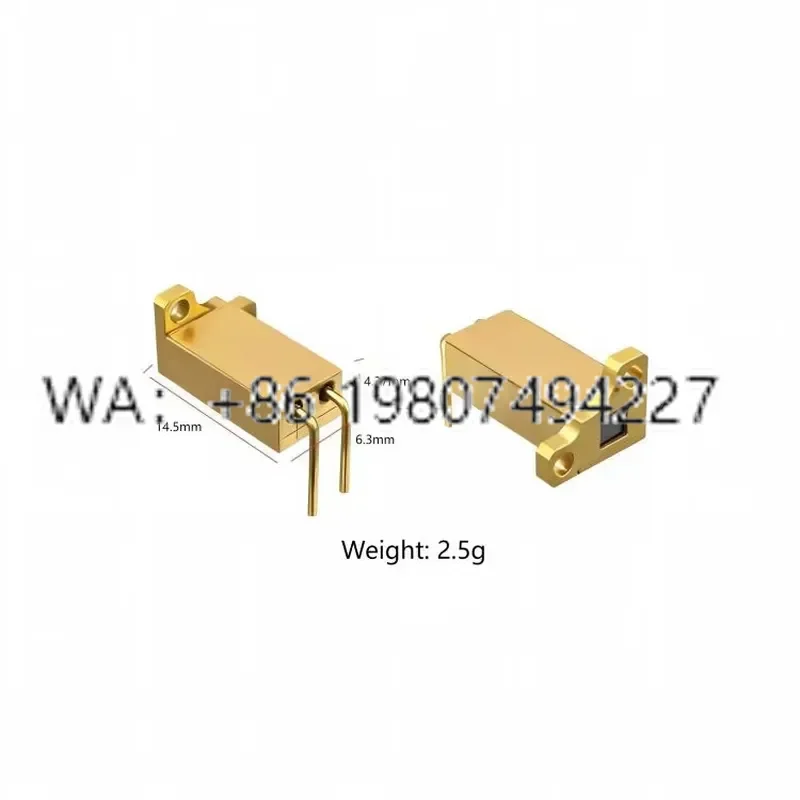 1535nm Eye Safe Erbium Glass Microchip 100uJ Pulsed Source for LiDAR Rangefinder Industrial Grade Compact Design High
